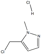 5-(ChloroMethyl)-1-Methylpyrazole Hydrochloride 구조식 이미지