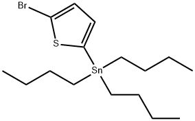 (5-BroMothiophen-2-yl)tributylstannane Structure