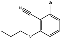 2-BroMo-6-propoxybenzonitrile 구조식 이미지