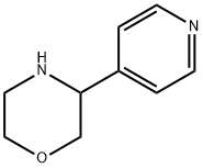 3-(Pyridin-4-yl)Morpholine 구조식 이미지