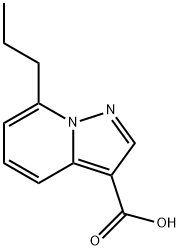 7-Propylpyrazolo[1,5-a]pyridine-3-carboxylic acid Structure