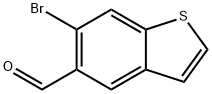 6-BroMobenzo[b]thiophene-5-carbaldehyde 구조식 이미지