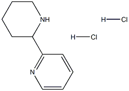 2-(피페리딘-2-일)피리딘이염산염 구조식 이미지