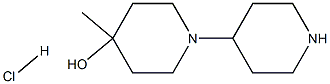 4-Methyl-[1,4'-bipiperidin]-4-ol hydrochloride Structure