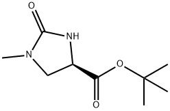 (R)-tert-butyl 1-Methyl-2-oxoiMidazolidine-4-carboxylate 구조식 이미지