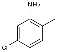 2 - Methyl -5- chloroaniline Structure