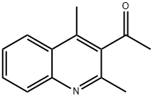 1-(2,4-Dimethylquinolin-3-yl)ethanone ,97% Structure