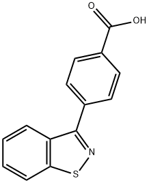 4-(Benzo[d]isothiazol-3-yl)benzoic acid Structure