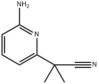 2-(6-AMinopyridin-2-yl)-2-Methylpropanenitrile Structure