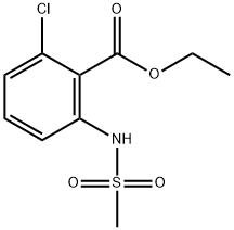 Ethyl 2-Chloro-6-(MethylsulfonaMido)benzoate 구조식 이미지