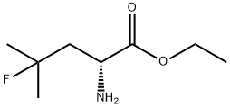 (R)-4-fluoroleucine ethyl ester 구조식 이미지