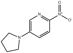 2-nitro-5-(pyrrolidin-1-yl)pyridine Structure