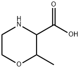 2-MethylMorpholine-3-carboxylic acid 구조식 이미지