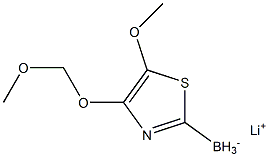 LithiuM triMethoxy(thiazol-2-yl)borate Structure