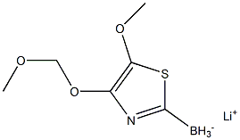 LithiuM triMethoxy(thiazol-2-yl)borate 구조식 이미지