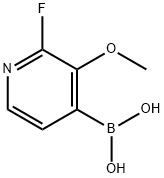 2-fluoro-3-Methoxypyridin-4-ylboronic acid Structure