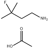 3-Fluoro-3-Methylbutan-1-aMine hydrochloride Structure