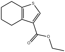 Ethyl 4,5,6,7-tetrahydro-1-benzothiophene-3-carboxylate Structure