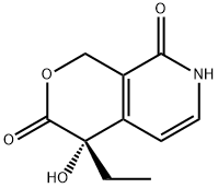 (S)-4-Ethyl-4-hydroxy-1H-pyrano[3,4-c]pyridine-3,8(4H,7H)-dione 구조식 이미지