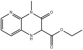 ethyl 4-Methyl-3-oxo-1,2,3,4-tetrahydroquinoxaline-2-carboxylate 구조식 이미지