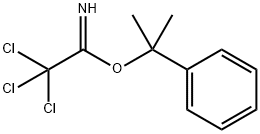 2,2,2-TrichloroacetiMidic Acid 2-Phenylpropan-2-yl Ester 구조식 이미지