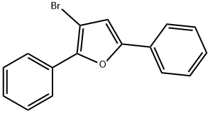 3-broMo-2,5-diphenylfuran Structure