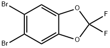 5,6-DibroMo-2,2-difluorobenzo[d][1,3]dioxole 구조식 이미지