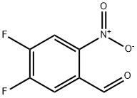 4,5-Difluoro-2-nitro-benzaldehyde Structure