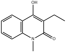 3-Ethyl-4-hydroxy-1-Methylquinolin-2(1H)-one Structure