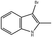 3-BroMo-2-Methyl-1H-indole Structure