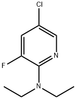 5-chloro-N,N-diethyl-3-fluoropyridin-2-aMine 구조식 이미지