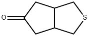 1,3,3a,4,6,6a-Hexahydrocyclopenta[c]thiophen-5-one 구조식 이미지