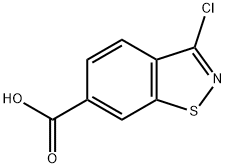 3-Chlorobenzo[d]isothiazole-6-carboxylic acid Structure