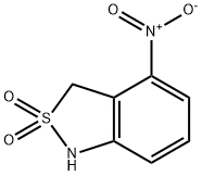 4-nitro-1,3-dihydro-2,1-benzisothiazole 2,2-dioxide Structure