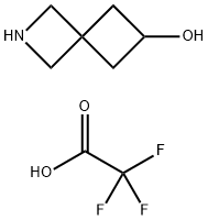 2-Azaspiro[3.3]heptan-6-ol trifluoroacetate 구조식 이미지