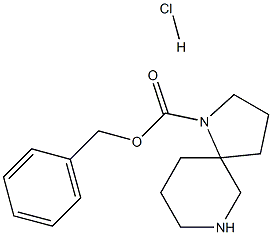 1-Cbz-1,7-diaza-spiro[4.5]decane hydrochloride Structure