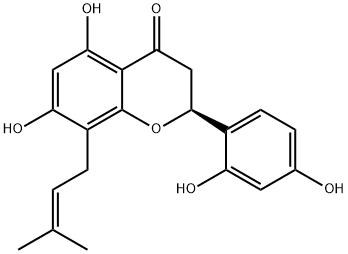 Leachianone G 구조식 이미지