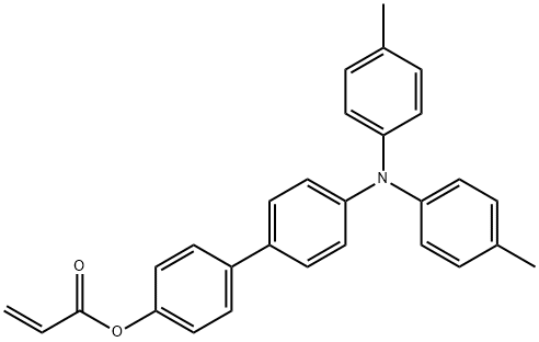 4'-(di-p-tolylaMino)-[1,1'-biphenyl]-4-yl acrylate Structure