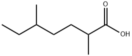 2,5-diMethylheptanoic acid Structure