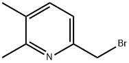 6-(BroMoMethyl)-2,3-diMethylpyridine 구조식 이미지