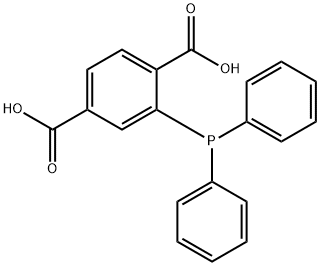 2-(Diphenylphosphino)terephthalic acid Structure