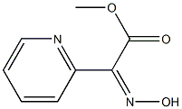 (Z)-Methyl 2-(hydroxyiMino)-2-(pyridin-2-yl)acetate Structure