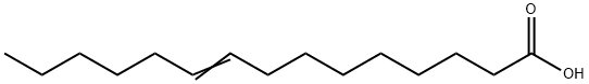 9-Pentadecenoic acid 구조식 이미지