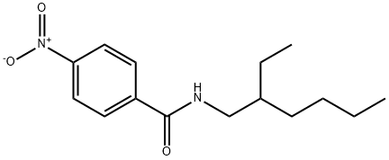 N-(2-Ethylhexyl)-4-nitrobenzaMide, 97% 구조식 이미지