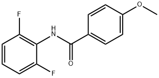 N-(2,6-Difluorophenyl)-4-MethoxybenzaMide, 97% Structure