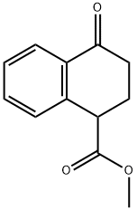 methyl 4-oxo-1,2,3,4-tetrahydronaphthalene-1-carboxylate Structure