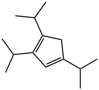 1,2,4-Tri-iso-Propylcyclopentadiene 구조식 이미지