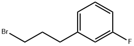 1-(3-BroMopropyl)-3-fluorobenzene 구조식 이미지