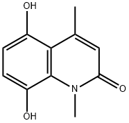 5,8-Dihydroxy-1,4-diMethylquinolin-2(1H)-one Structure