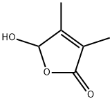 5-hydroxy-3,4-diMethylfuran-2(5H)-one Structure